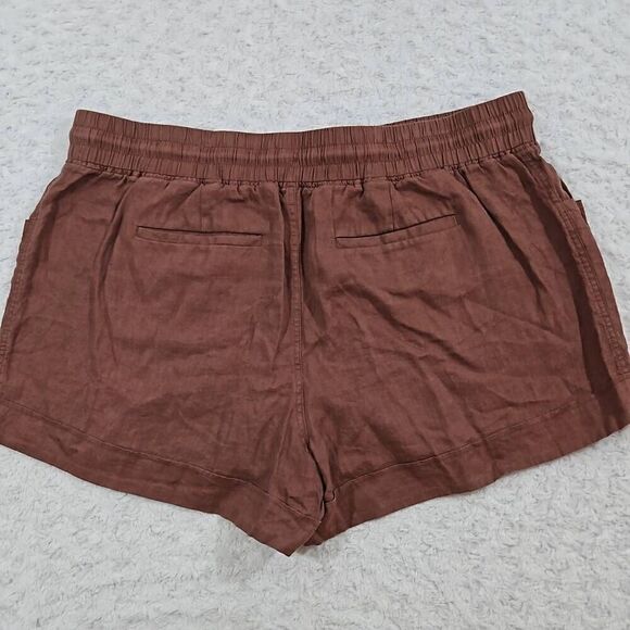 Athleta Cabo Linen 4" Short womens Size 22 Hearth Rose Lounge Summer NWOT - Picture 5 of 8